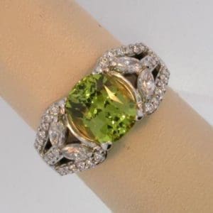 Neon Chrysoberyl Ring